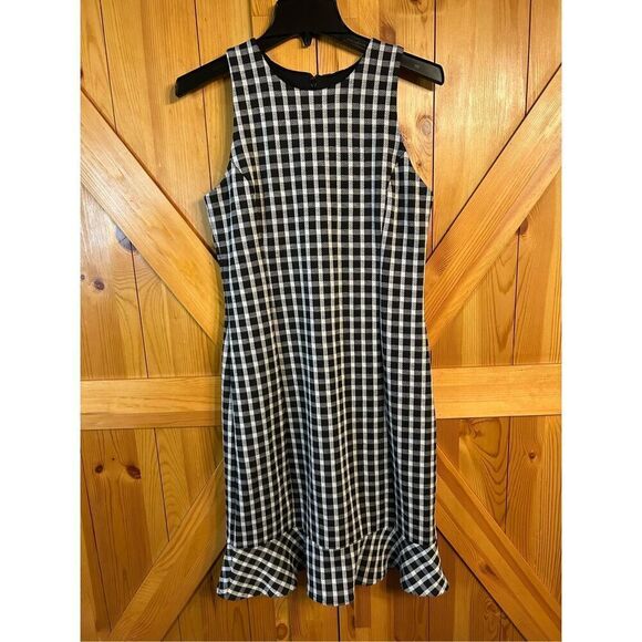 Ann Taylor Flounce Hem Sleeveless Dress Size 6 (0174) - Picture 1 of 8
